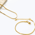 Ivy kullattu naisten kaulakoru ja rannekoru Madoww brändiltä