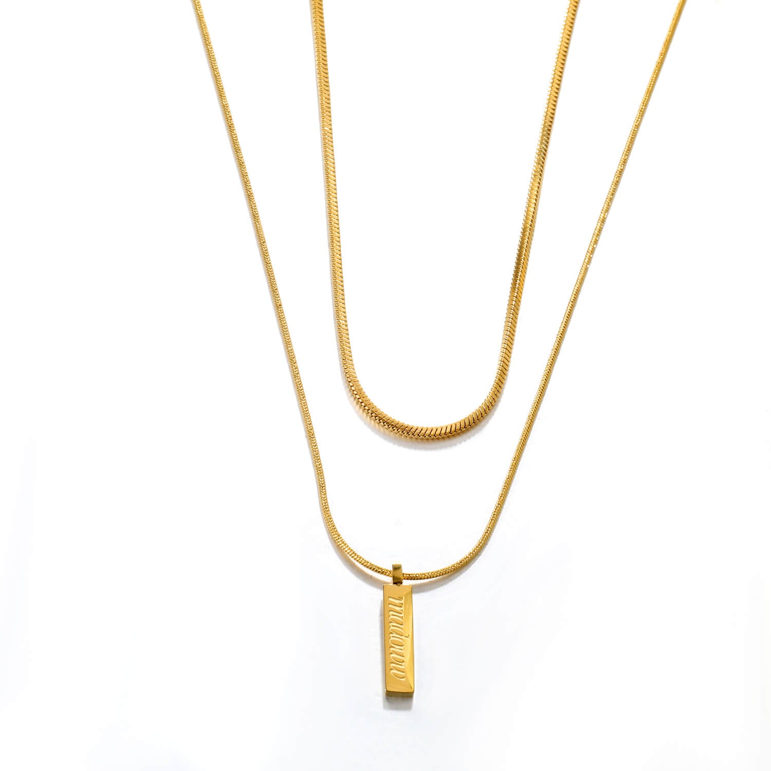 Kahden kaulakorun setti