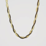 Kullattu vedenkestävä serpent kaulakoru tuotekuva