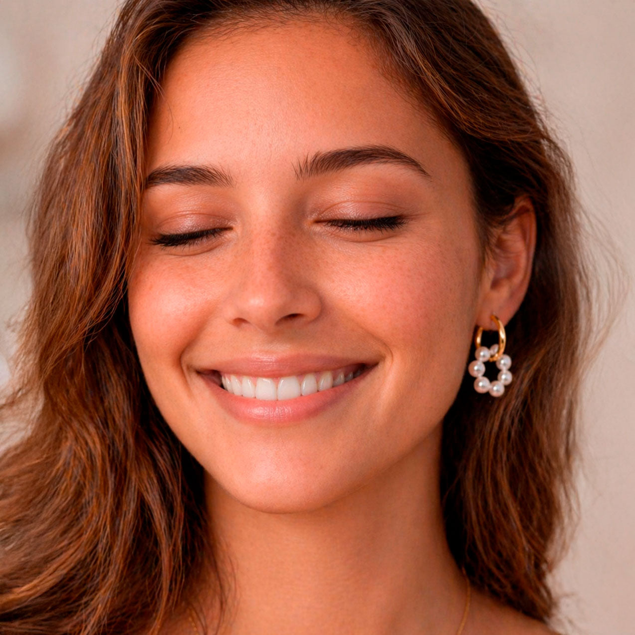 Aqua Circle helmikorvakorut