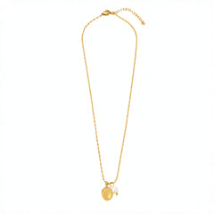 Aqua vedenkestävä kaulakoru helmellä