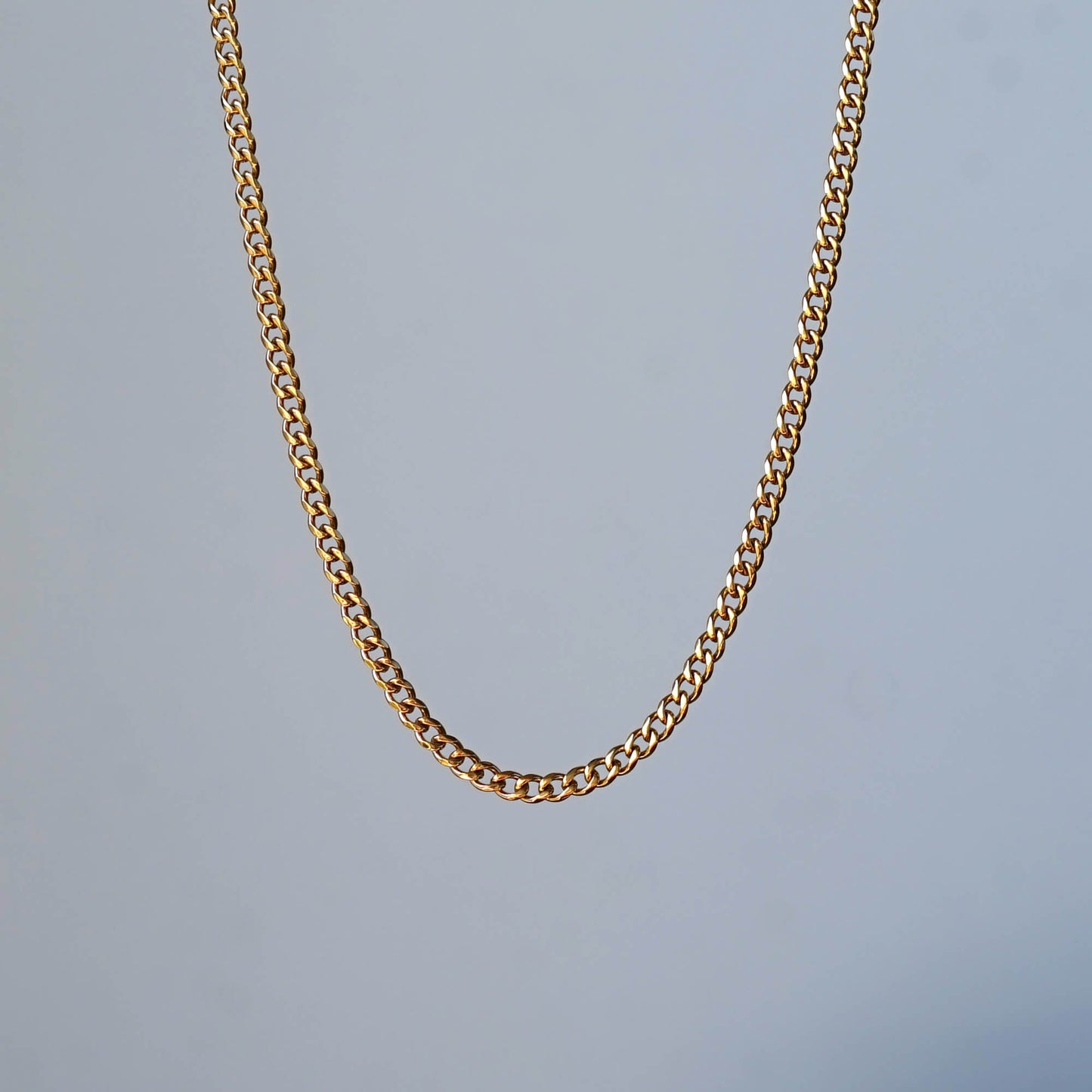 Unisex Cuban Chain kullattu -setti