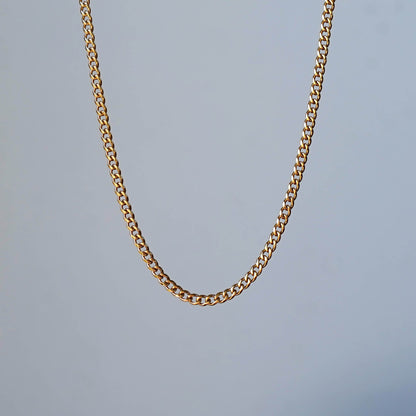 Unisex Cuban Chain kullattu -setti